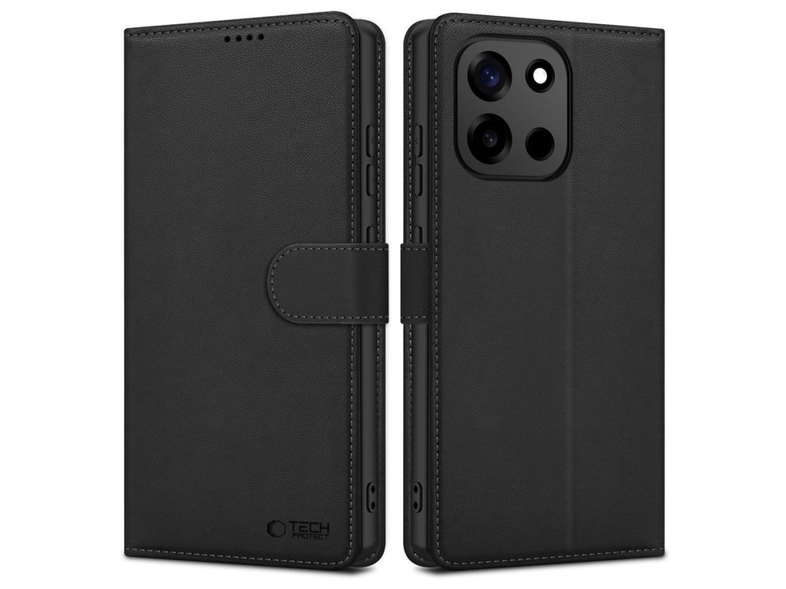 Capa carteira Tech-Protect para OnePlus Nord 6 - preta