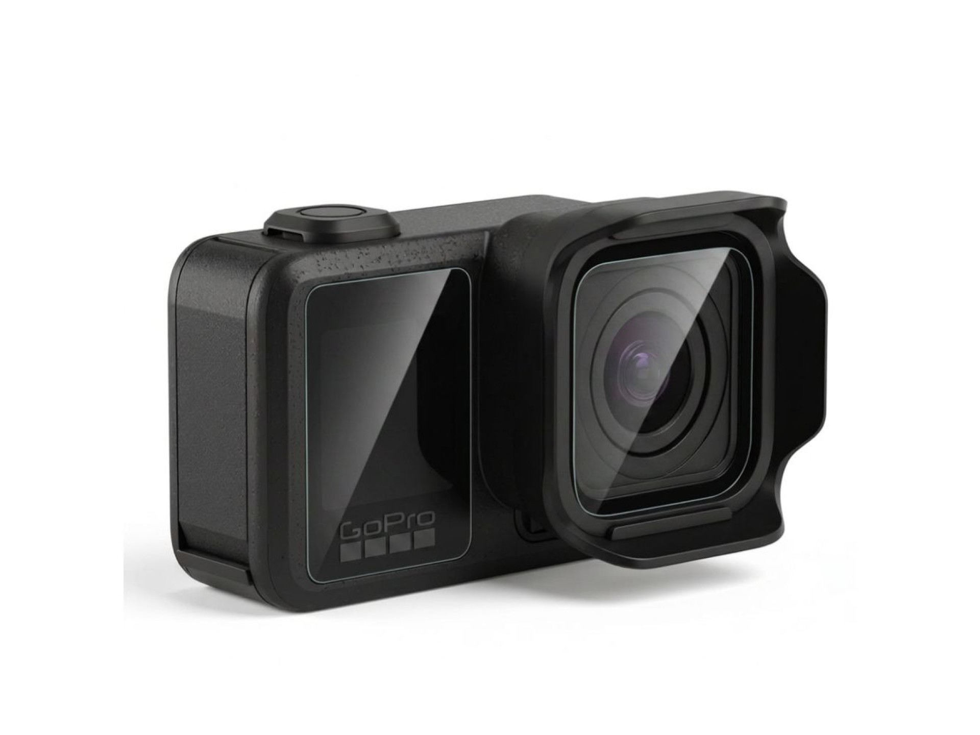 Tech-Protect Glass Fit+ Conjunto com 2 unidades de vidro e película protetora para GoPro Mission 1 /