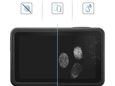 Tech-Protect Glass Fit+ 2-Set Tempered Glass for DJI Osmo Action 6 Tech-Protect Glass Fit+ 2-Set Tempered Glass for DJI Osmo Action 6