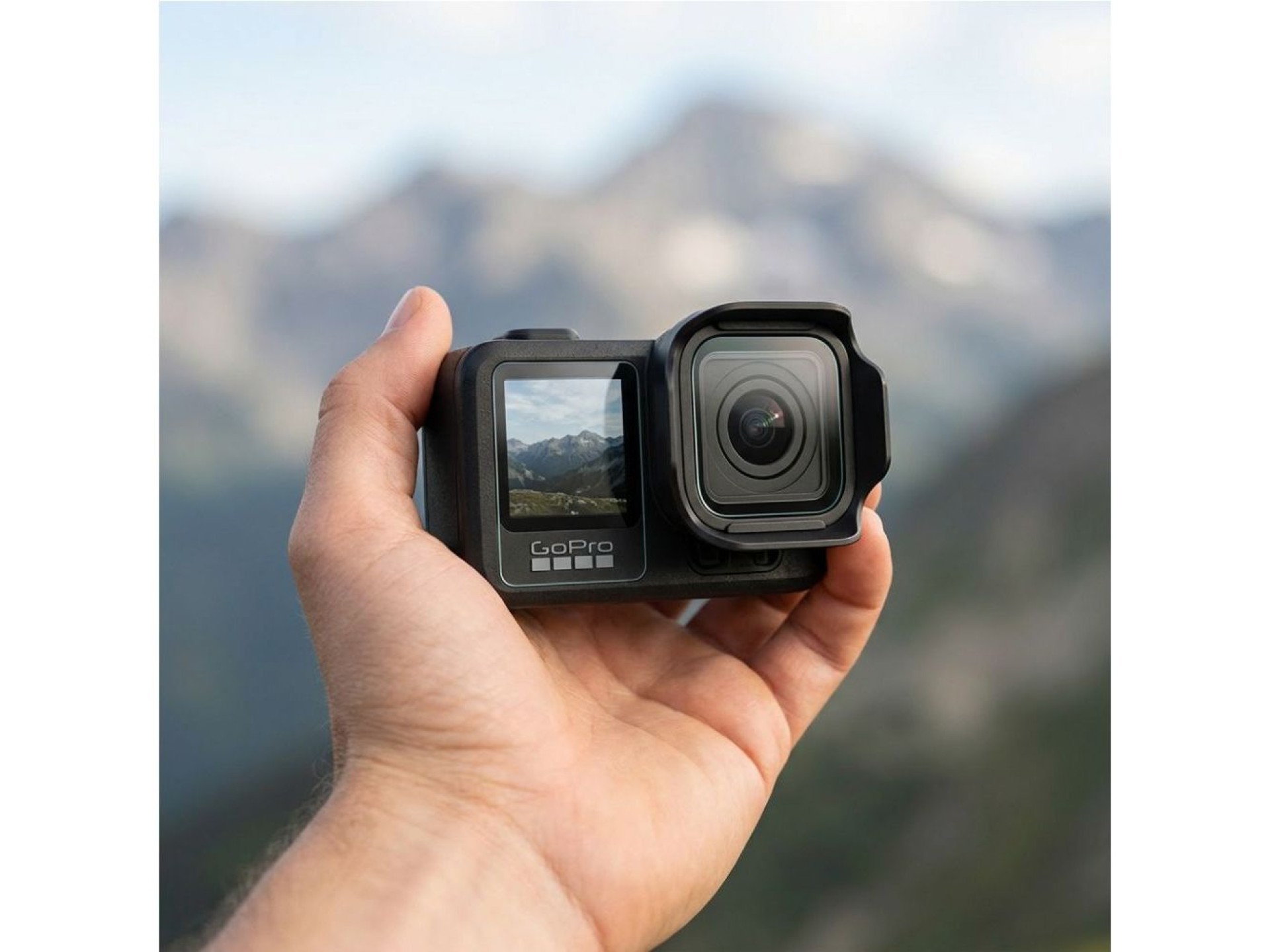 Tech-Protect Glass Fit+ Conjunto com 2 unidades de vidro e película protetora para GoPro Mission 1 /