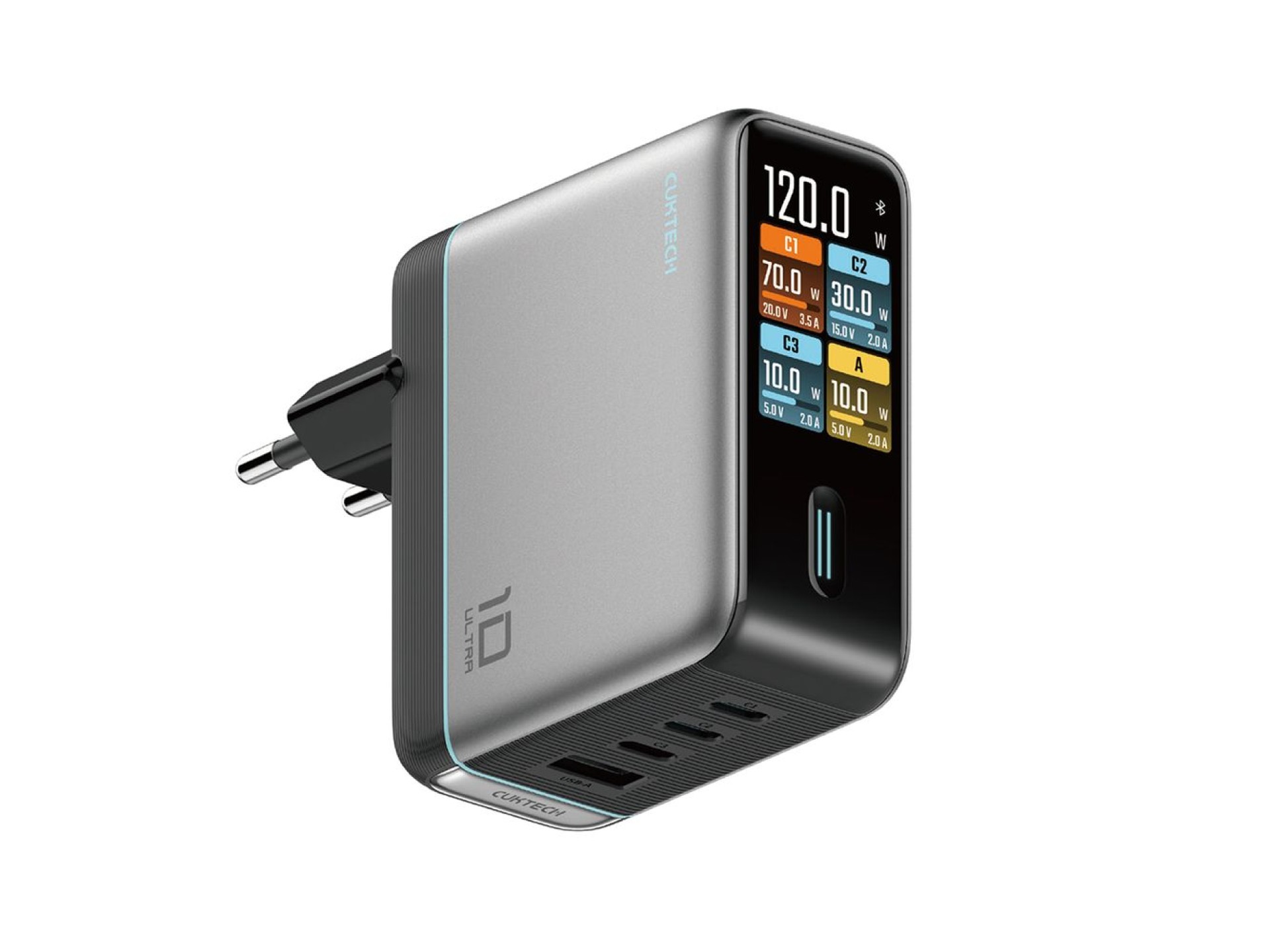 CUKTECH AD1204U 120W GaN USB-C Charger