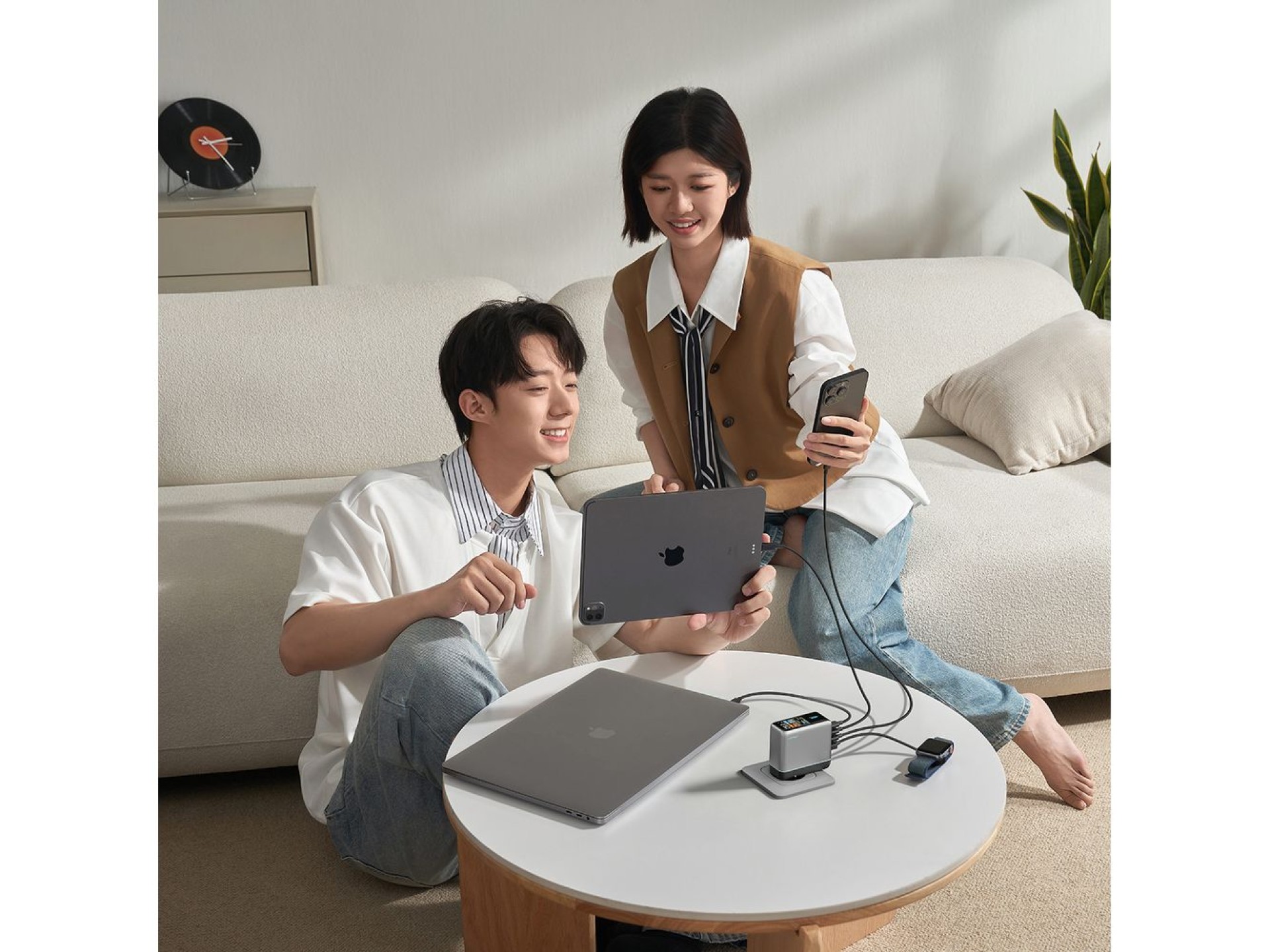 CUKTECH AD1204U 120W GaN USB-C Charger