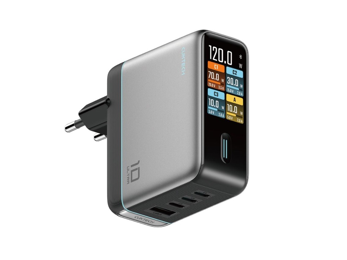 CUKTECH AD1204U 120W GaN USB-C Charger
