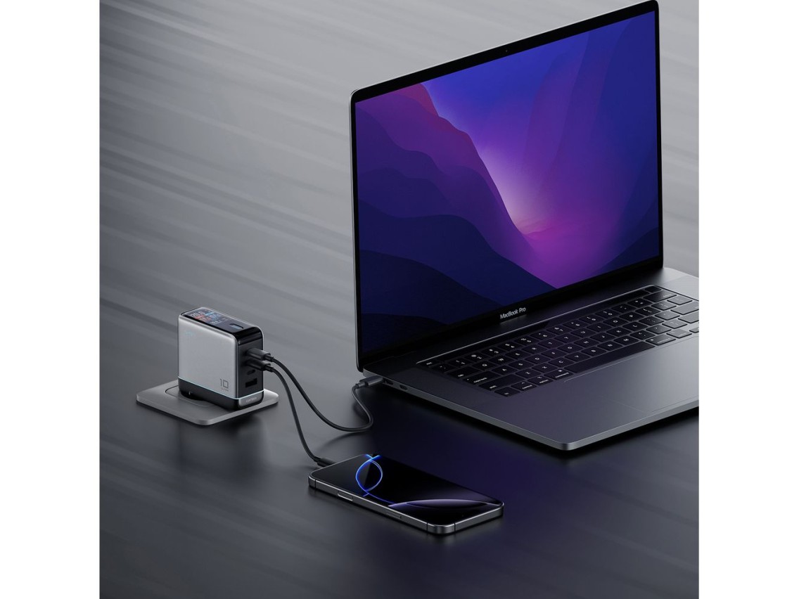 CUKTECH AD1204U 120W GaN USB-C Charger
