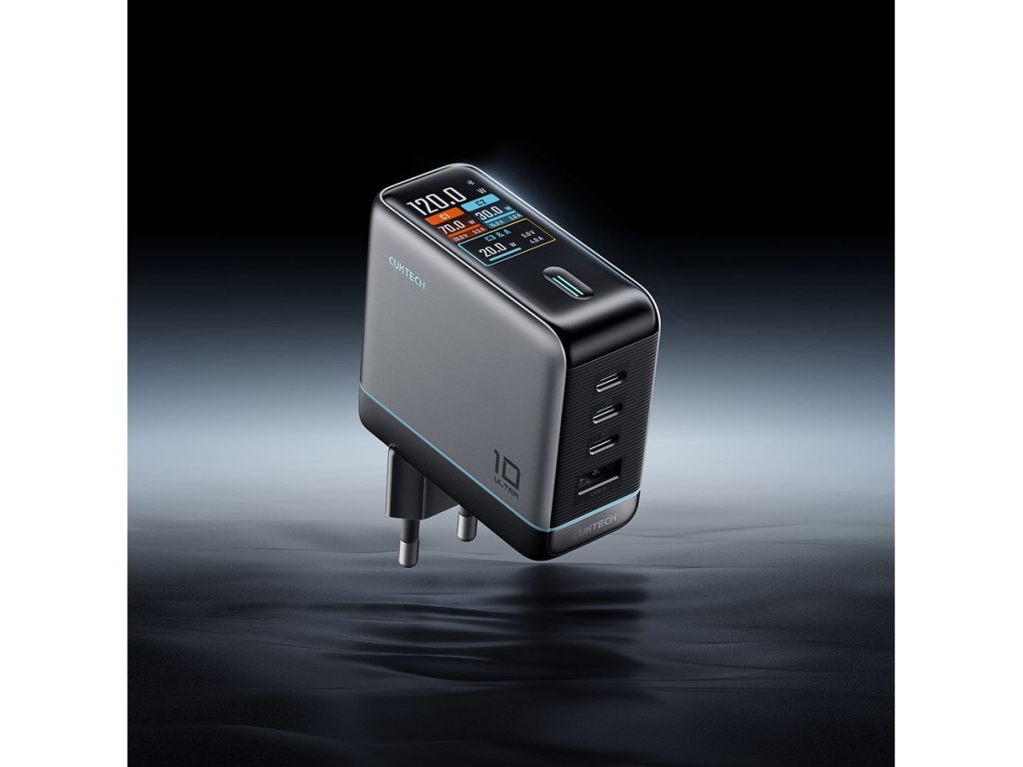 CUKTECH AD1204U 120W GaN USB-C Charger