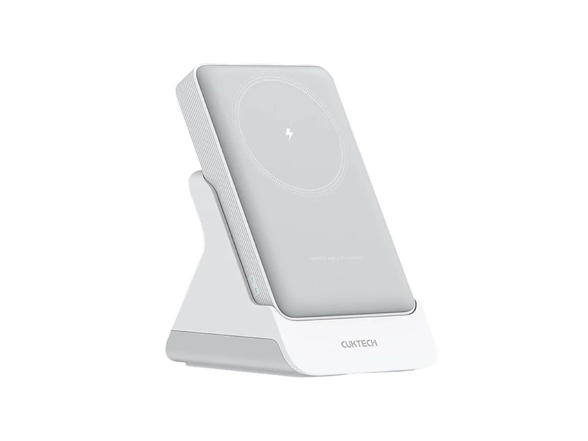 Cuktech WPB100N 20W 10000mAh Power Bank Magnético com Suporte - Branco