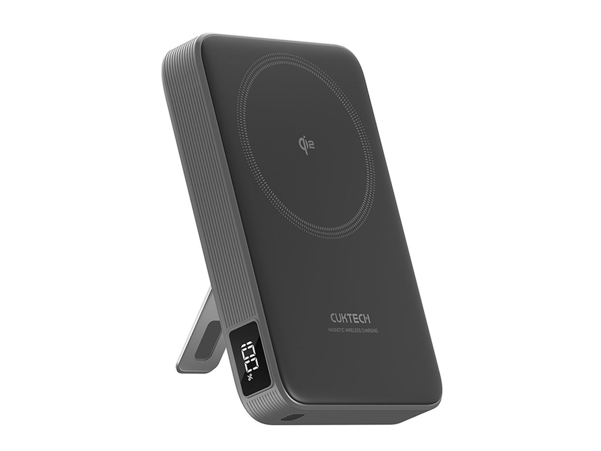 Cuktech WPB100 10000 mAh Qi2 Magnetic Powerbank 30W with Stand - Black