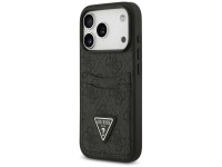 Funda Guess 4G nauble Card Triangle para iPhone 17 Pro - negra Funda Guess 4G nauble Card Triangle para iPhone 17 Pro - negra
