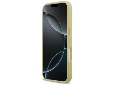 Guess Rhinestone Triangle Logo iPhone 17 Pro Case - Gold Guess Rhinestone Triangle Logo iPhone 17 Pro Case - Gold