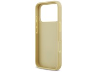Guess Rhinestone Triangle Logo iPhone 17 Pro Case - Gold Guess Rhinestone Triangle Logo iPhone 17 Pro Case - Gold