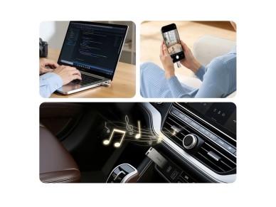Memoria USB Orico U301 de 32 GB con puertos USB-A, USB-C y USB 3.2 Gen 1 - Plateada