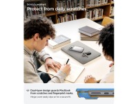 Capa Spigen Urban Fit para MacBook Air 15" 2023/2024/2025/2026 - Cinza Capa Spigen Urban Fit para MacBook Air 15" 2023/2024/2025/2026 - Cinza