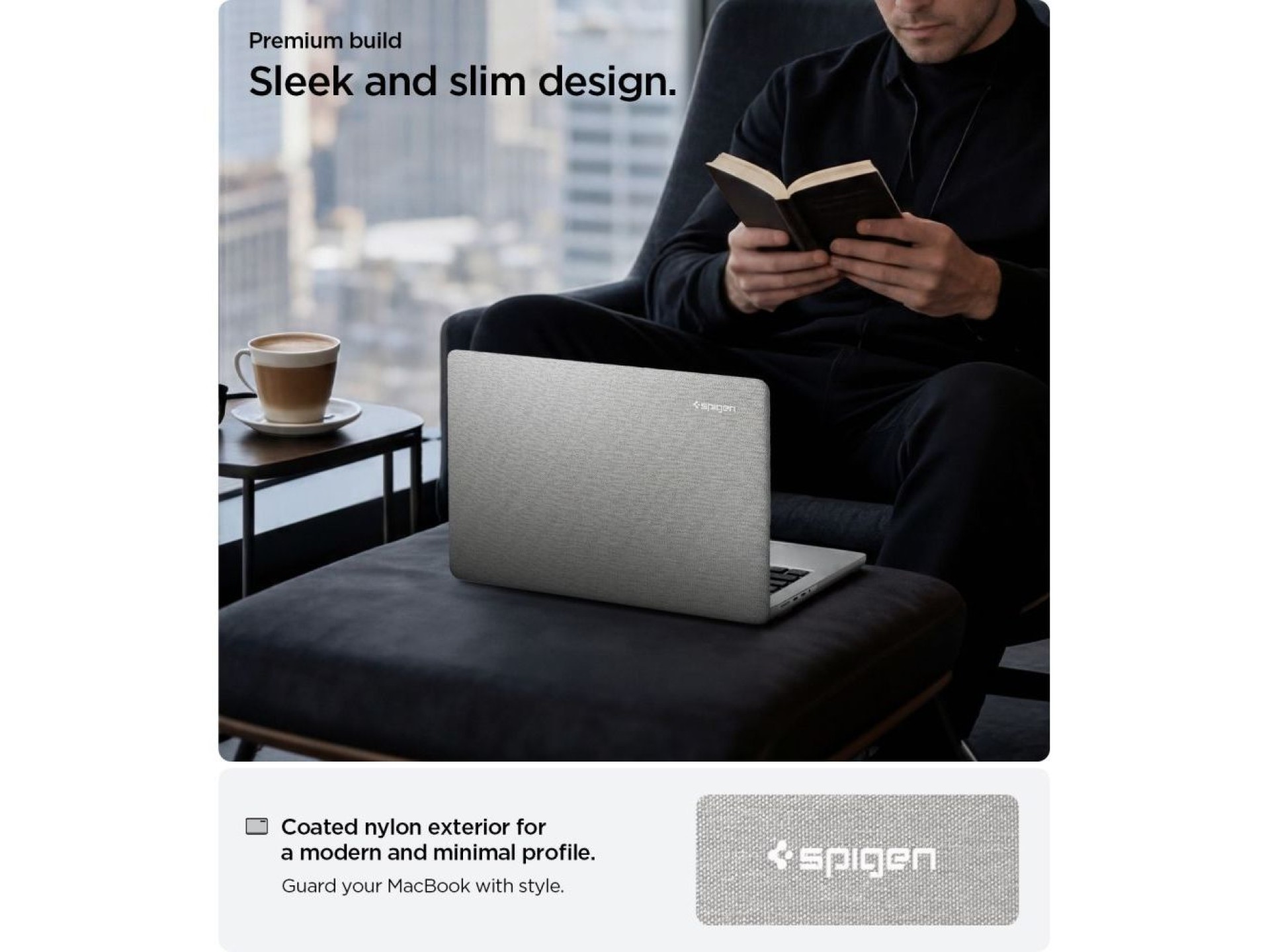 Funda Spigen Urban Fit para MacBook Pro de 14