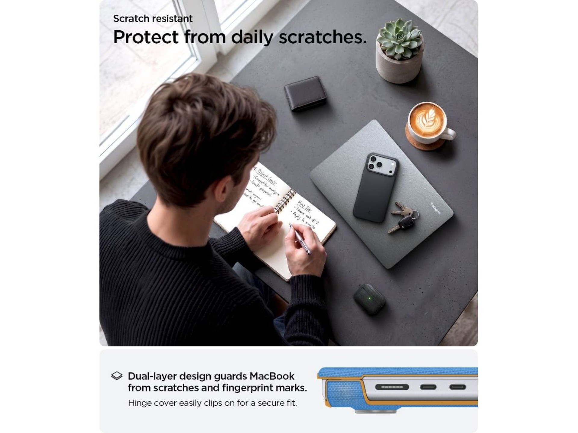 Funda Spigen Urban Fit para MacBook Pro de 14