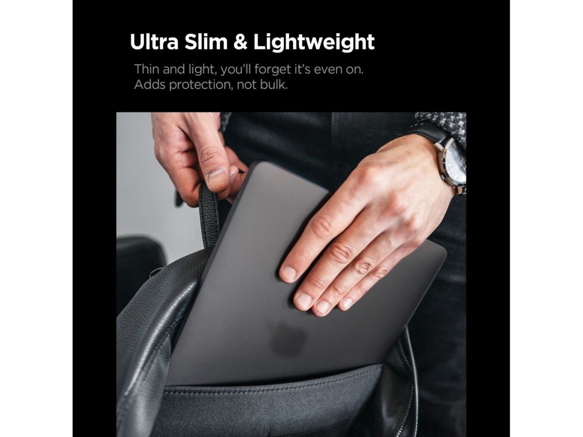 Capa Spigen AirSkin para MacBook Pro 16" 2021 / 2023 / 2024 / 2025 / 2026 - Semitransparente