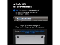 Capa Spigen AirSkin para MacBook Pro 16" 2021 / 2023 / 2024 / 2025 / 2026 - Semitransparente
