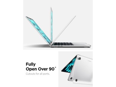 Spigen AirSkin Case for MacBook Air 13" 2023/2024/2025/2026 - Transparent Spigen AirSkin Case for MacBook Air 13" 2023/2024/2025/2026 - Transparent
