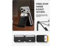 Carteira para celular Spigen Slim Fold S314-4 MagSafe - Preta Carteira para celular Spigen Slim Fold S314-4 MagSafe - Preta