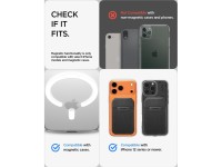 Carteira para celular Spigen Slim Fold S314-4 MagSafe - Preta Carteira para celular Spigen Slim Fold S314-4 MagSafe - Preta