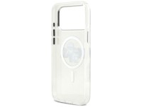 Karl Lagerfeld IML Glitter Karl & Choupette Sketch Logo MagSafe Case for iPhone 17 Pro Max - Clear Karl Lagerfeld IML Glitter Karl & Choupette Sketch Logo MagSafe Case for iPhone 17 Pro Max - Clear