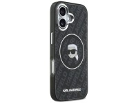 Karl Lagerfeld IML Karl Head Logo MagSafe Case for iPhone 17 - Black Karl Lagerfeld IML Karl Head Logo MagSafe Case for iPhone 17 - Black