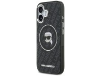 Karl Lagerfeld IML Karl Head Logo MagSafe Case for iPhone 17 - Black Karl Lagerfeld IML Karl Head Logo MagSafe Case for iPhone 17 - Black