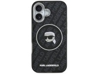 Karl Lagerfeld IML Karl Head Logo MagSafe Case for iPhone 17 - Black Karl Lagerfeld IML Karl Head Logo MagSafe Case for iPhone 17 - Black