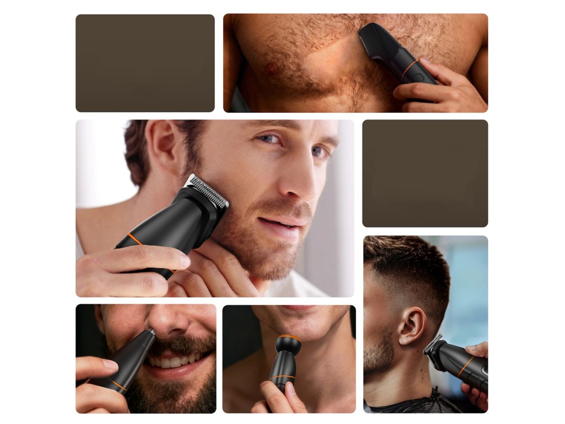 Aparador multifuncional MAXGROOM LK-892 com pontas substitu�veis - preto