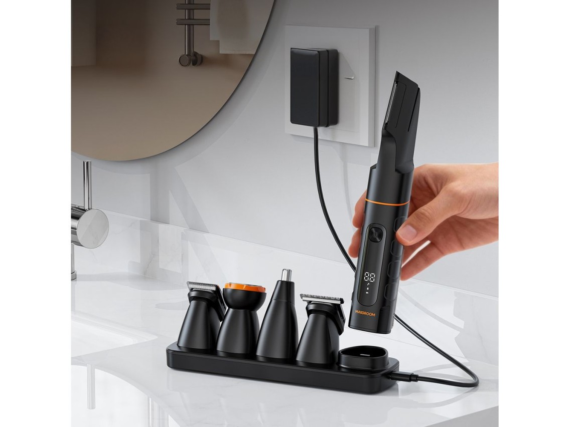 Aparador multifuncional MAXGROOM LK-892 com pontas substitu�veis - preto