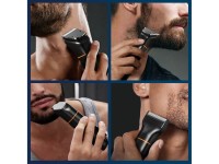 MAXGROOM JK-666 6-in-1 trimmer for beard, hair, body, nose and ears IPX6 - black