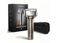 Barbeador elétrico de lâmina MAXGROOM WF-2037D IPX7 - prata Barbeador elétrico de lâmina MAXGROOM WF-2037D IPX7 - prata