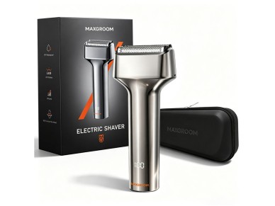 Barbeador el�trico de l�mina MAXGROOM WF-2037D IPX7 - prata