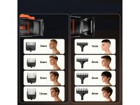 Máquina de cortar cabelo multifuncional MAXGROOM WF-3908 com aparador - preta Máquina de cortar cabelo multifuncional MAXGROOM WF-3908 com aparador - preta