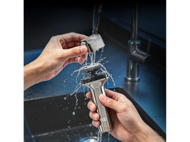 Barbeador el�trico de l�mina MAXGROOM WF-2037D IPX7 - prata