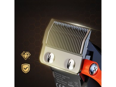 MAXGROOM WF-3908 multifunctional hair clipper with trimmer - black