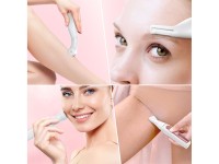 Recortadora multifuncional MAXGROOM ZC-T18 para mujer con puntas reemplazables - blanca y rosa Recortadora multifuncional MAXGROOM ZC-T18 para mujer con puntas reemplazables - blanca y rosa