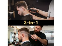 Máquina de cortar cabelo multifuncional MAXGROOM WF-3908 com aparador - preta Máquina de cortar cabelo multifuncional MAXGROOM WF-3908 com aparador - preta