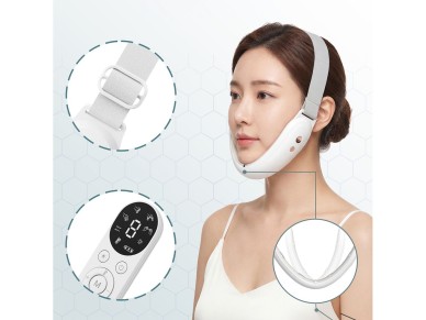 Belleskin by MAXGROOM M-170 EMS LED Face and Chin Massager - White Belleskin by MAXGROOM M-170 EMS LED Face and Chin Massager - White