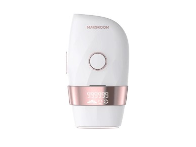 Depilador IPL MAXGROOM JD-TM003 para remo��o de pelos - branco e rosa