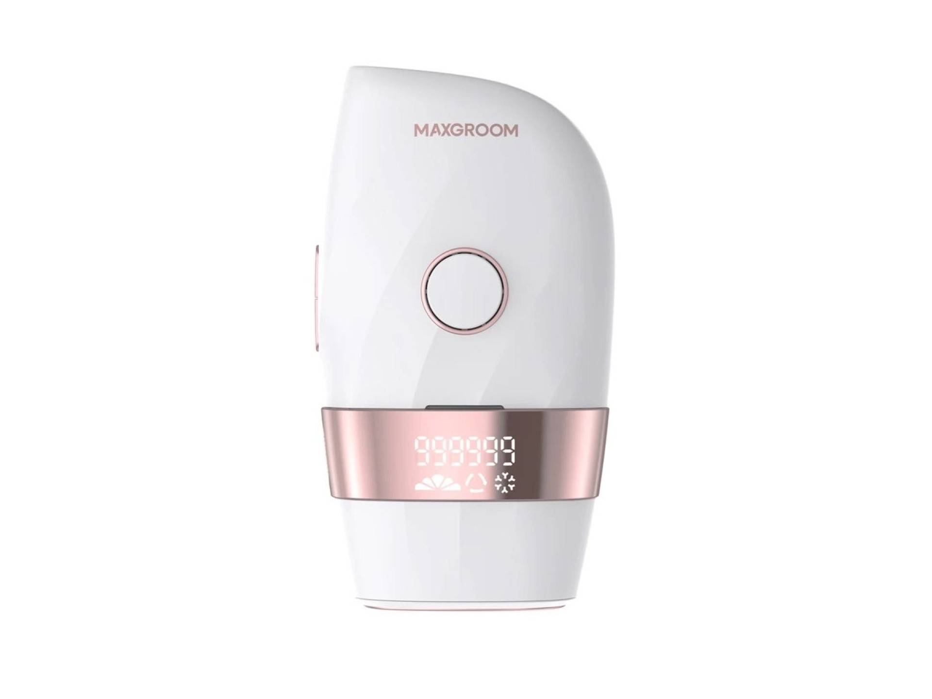 Depiladora IPL MAXGROOM JD-TM003 para la depilación - blanca y rosa