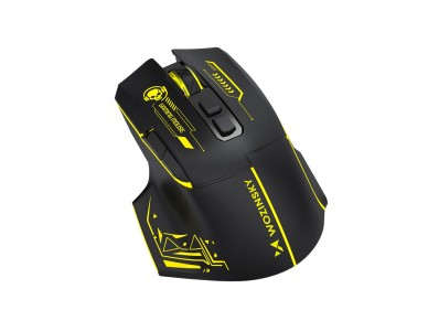 Wozinsky WMGB-1181 Wireless Optical Gaming Mouse 3200 DPI with Built-in Battery and Backlight - Blac