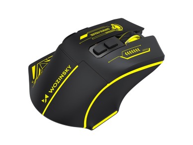 Wozinsky WMGB-1181 Wireless Optical Gaming Mouse 3200 DPI with Built-in Battery and Backlight - Blac
