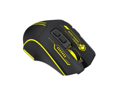 Wozinsky WMGB-1181 Wireless Optical Gaming Mouse 3200 DPI with Built-in Battery and Backlight - Blac