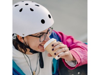 Wozinsky Lightweight BMX/Scooter Helmet S - White Wozinsky Lightweight BMX/Scooter Helmet S - White