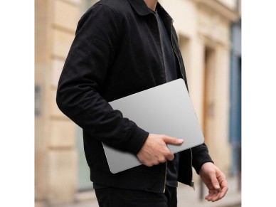 Capa r�gida AmazingThing Titan para MacBook Air M5 de 15" - Transparente
