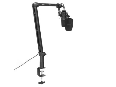 Boya BY-BA30 Desktop Microphone Arm with Hidden Cable Management - Black Boya BY-BA30 Desktop Microphone Arm with Hidden Cable Management - Black