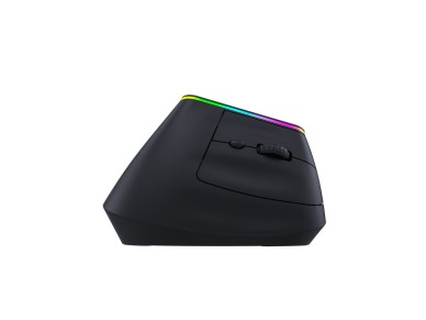 Wozinsky WMG-1164 Wireless Vertical Ergonomic Gaming Mouse 3600 DPI with RGB Backlight - Black