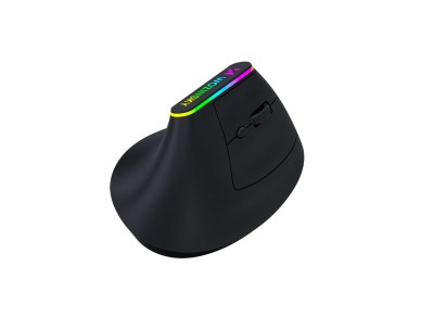 Wozinsky WMG-1164 Wireless Vertical Ergonomic Gaming Mouse 3600 DPI with RGB Backlight - Black