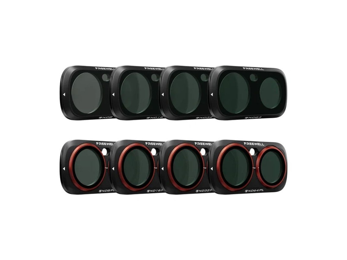 Freewell Filter Set for Insta360 Luna Ultra All Day (8-piece set)