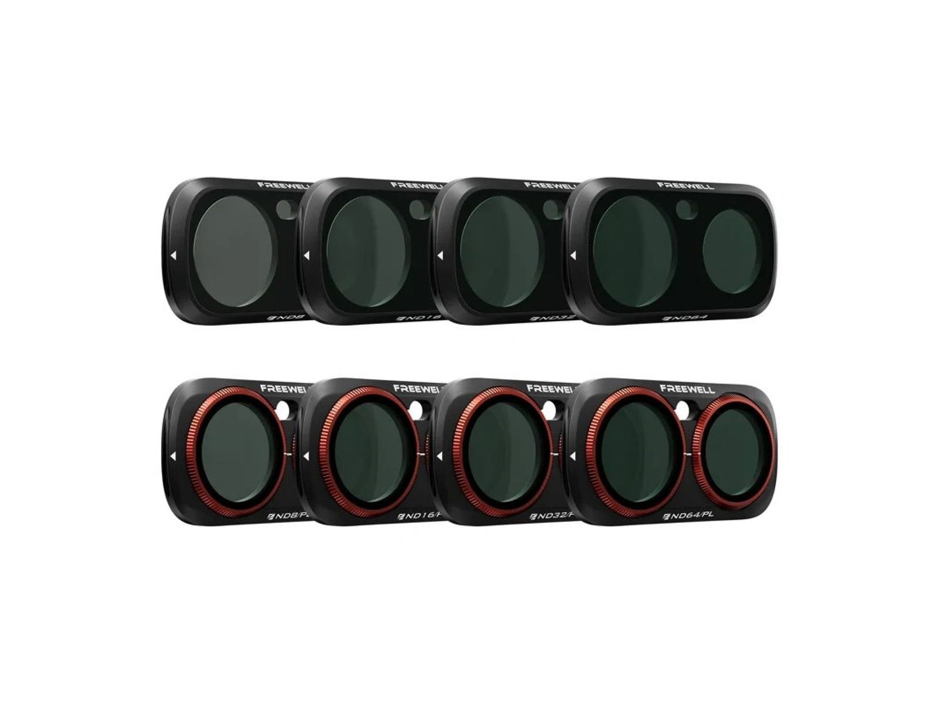Freewell Filter Set for Insta360 Luna Ultra All Day (8-piece set)